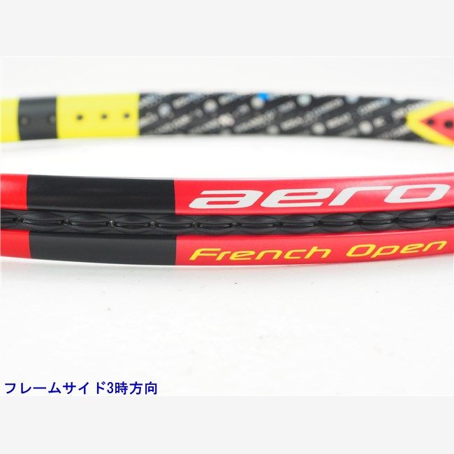 中古 テニスラケット バボラ アエロ プロ ドライブ フレンチオープン