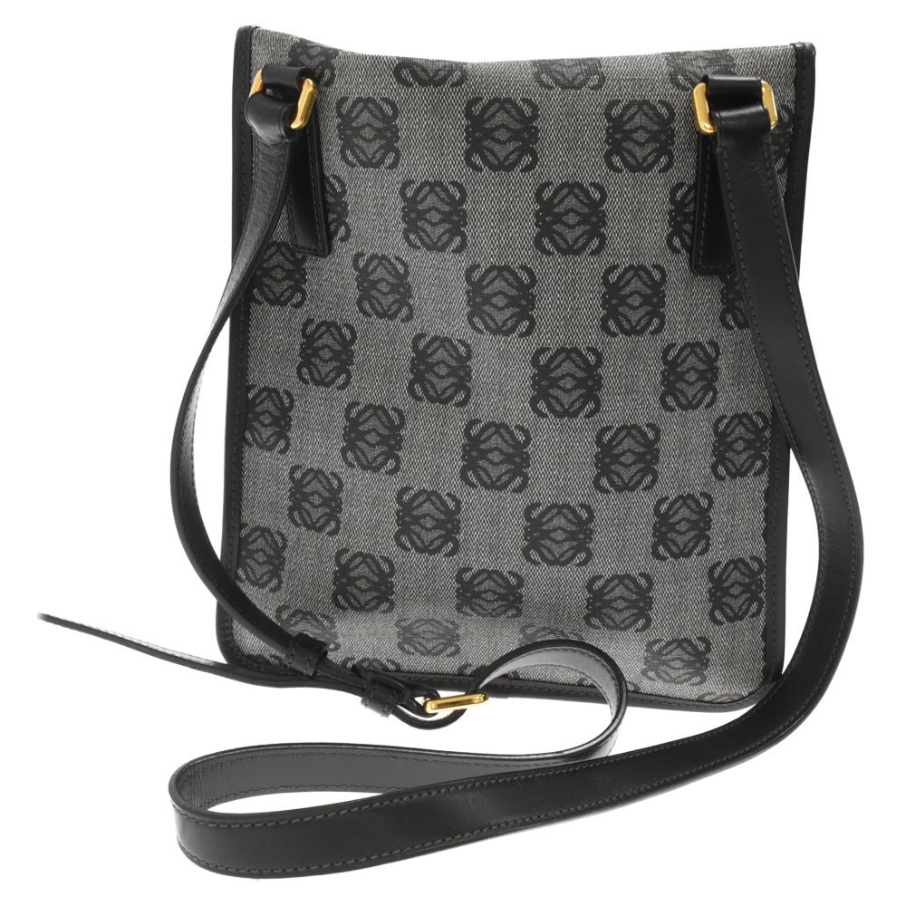 LOEWE (ロエベ) アナグラム ロゴ ショルダーバッグ グレー