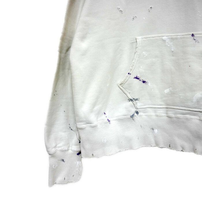 ANCELLM アンセルム 国内正規 HOODIE CUTOFF CRASH SWEAT SHIRT クルー 