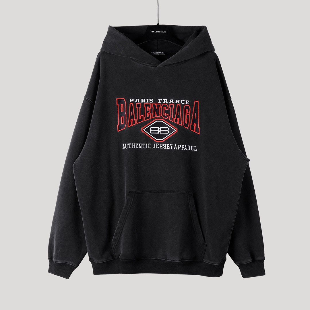 BALENCIAGA Authentic Logo パーカー - メルカリ