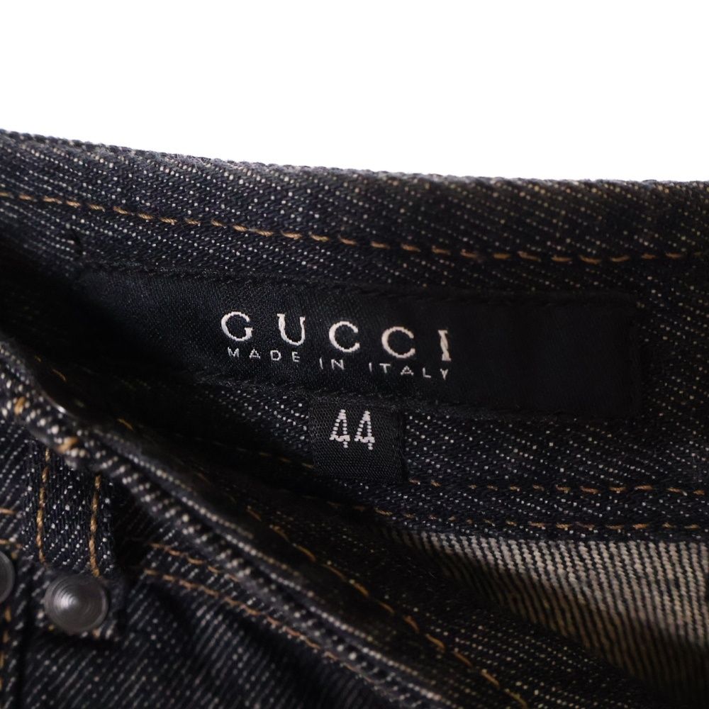 GUCCI (グッチ) トムフォード期 ジップフライ ブーツカット フレア