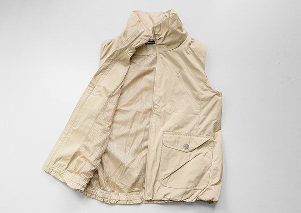 ポロラルフローレン ベージュ ゴルフベスト RALPH LAUREN Golf ◇ ベスト サイズS ベージュ ジップアップ 裏