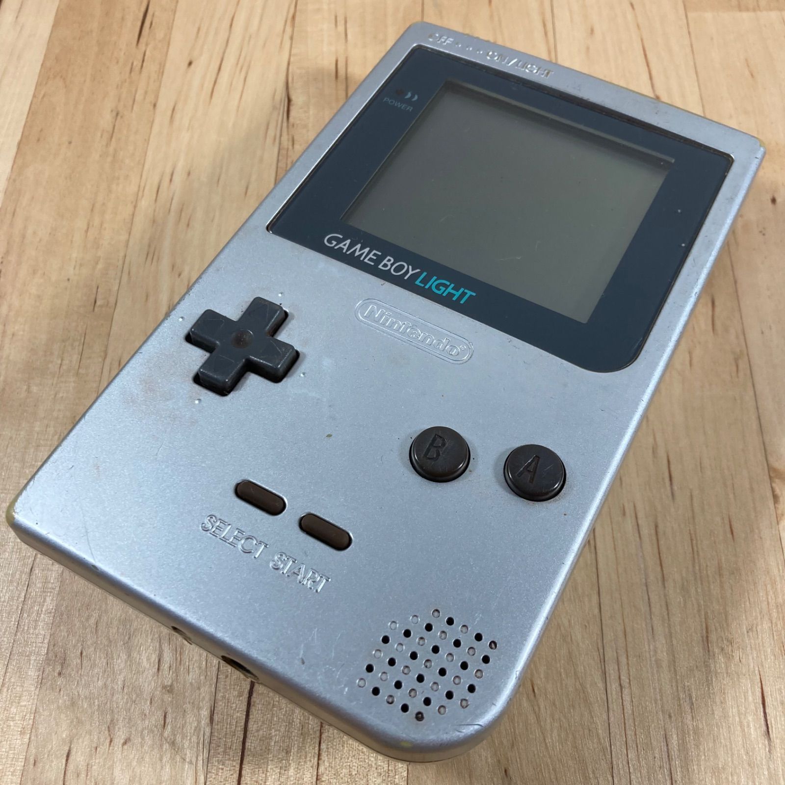 ジャンク！ゲームボーイライトシルバーlight