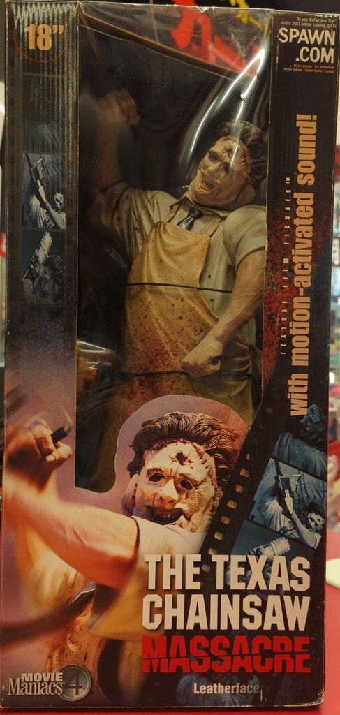 McFARLANE TOYS MOVIE MANIACS 04 LEATHERFACE (18インチ) 18インチ