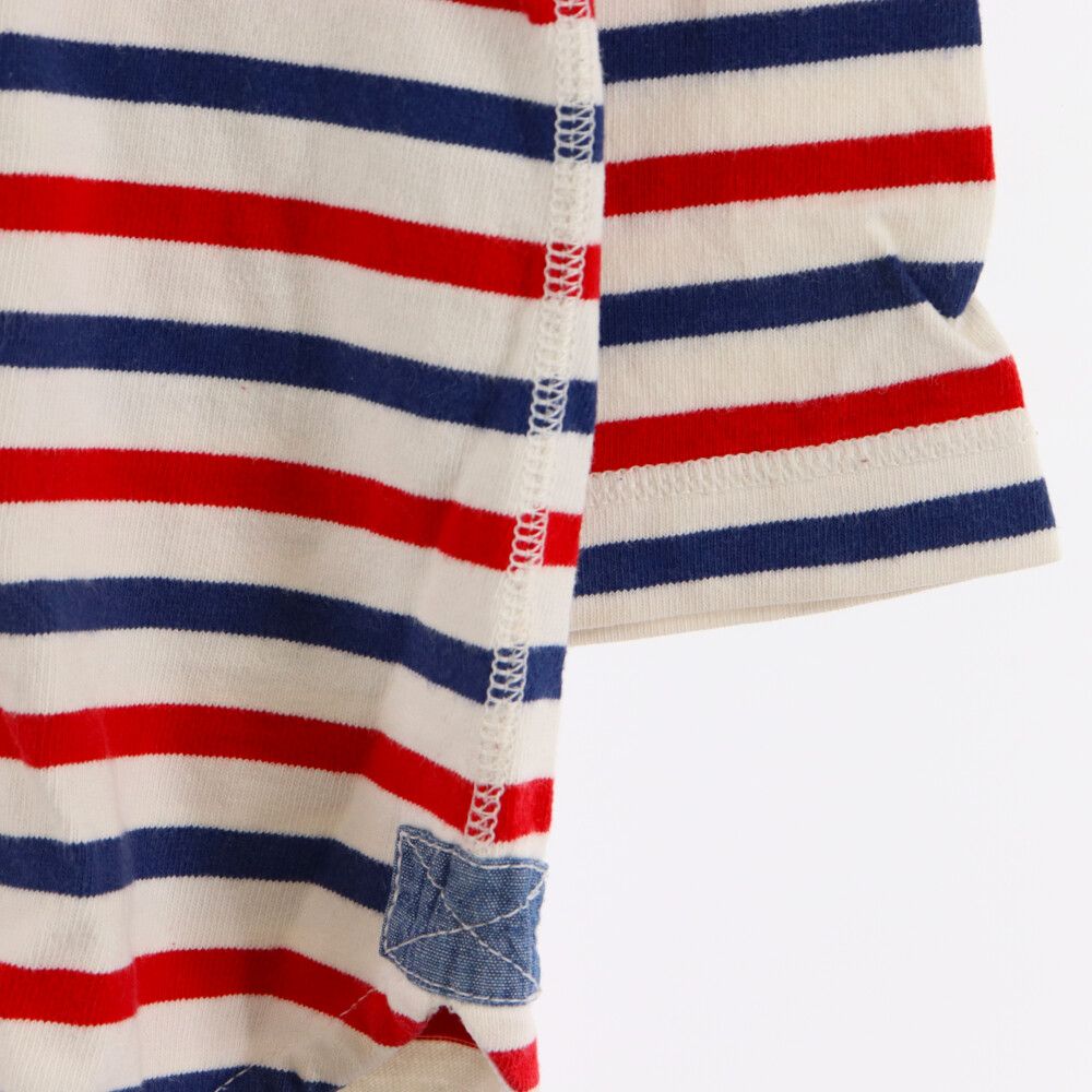 JUNYA WATANABE コムデギャルソン 変形 ボーダー Tシャツ S JUNYA WATANABE コムデギャルソン 変形 ボーダー Tシャツ S 中古・古着