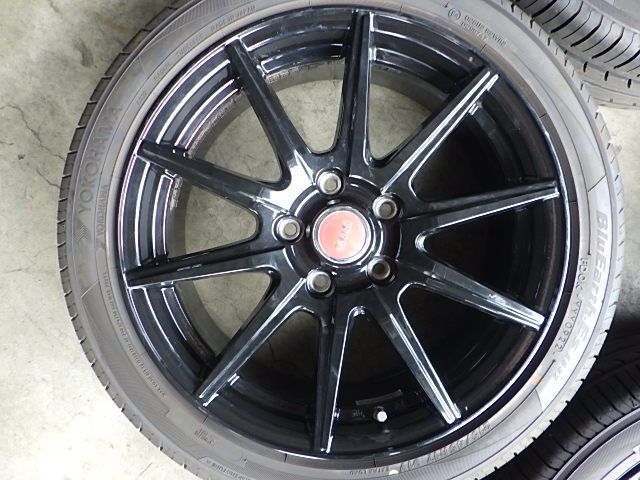 227-17　DDS　アルミホイール＆ラジアルタイヤ　215/45R17　2022年　4本セット