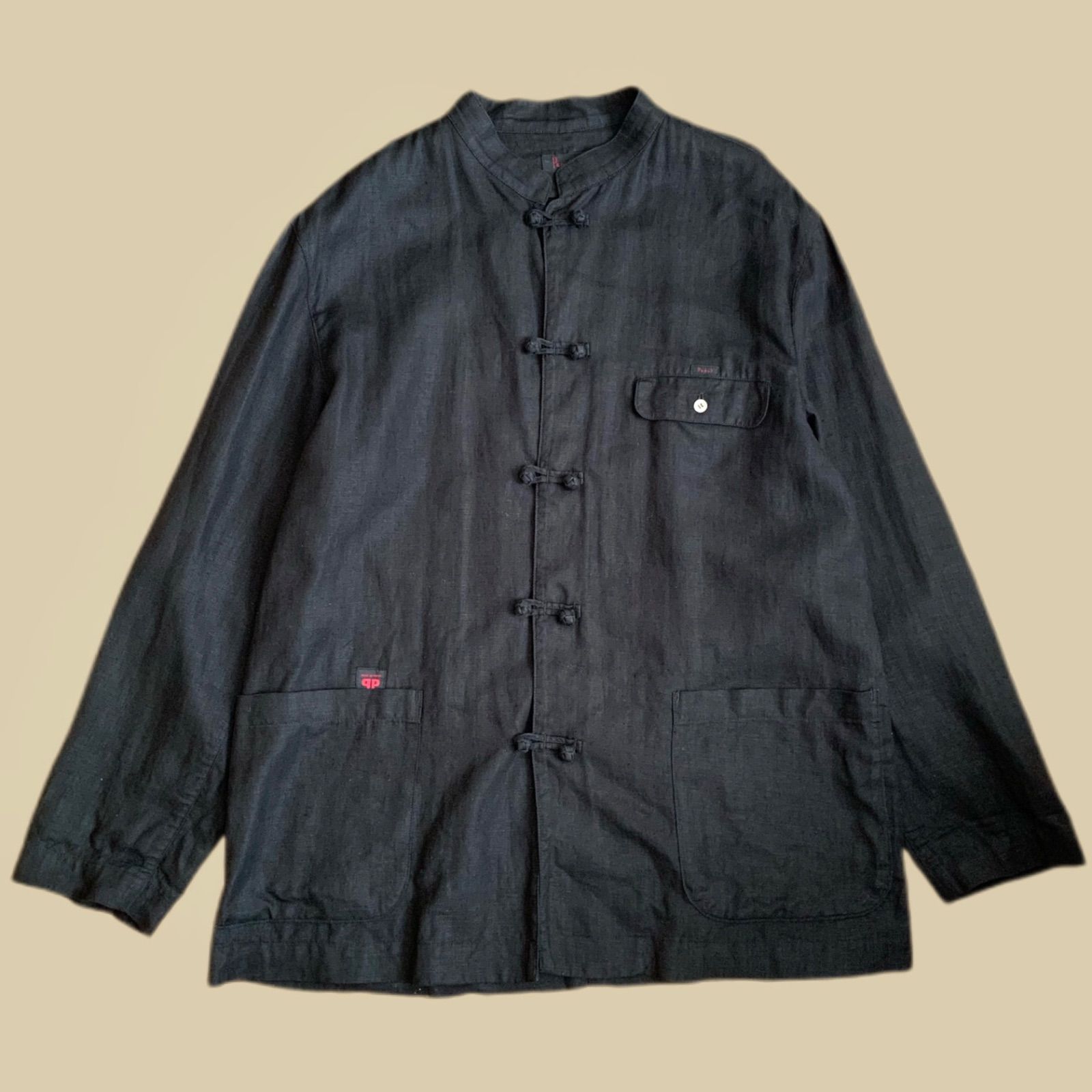 美品 Papas パパス リネン100% チャイナシャツジャケット L 美品❗️ PAPAS パパス リネン チャイナシャツジャケット - メルカリ