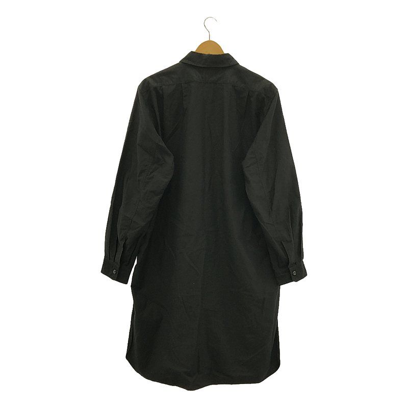 KLASICA ブラック ロングシャツ サイズ3 KLASICA (クラシカ) [23C - SH-039 - TW] HAND DYE TYPE WRITER