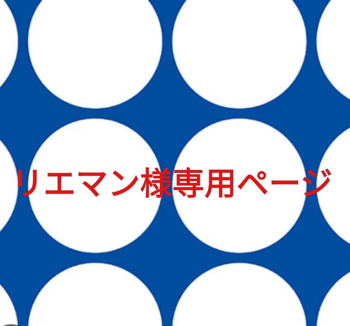 リエマン様専用ページです。