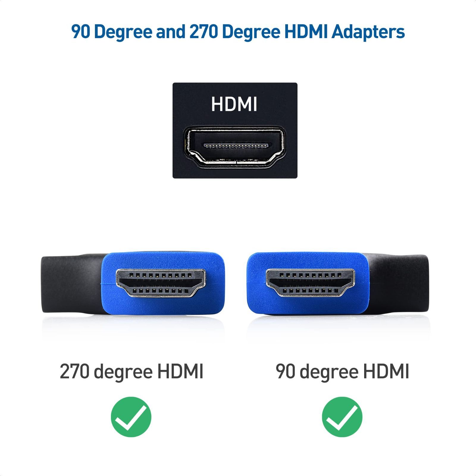 新着商品】120Hz 4K HDR対応 60Hz 8K 8K HDMI延長アダプタ メス 2個セット オス HDMI HDMI 角度変更 90°と 270° HDMI変換アダプター ブラック アダプタ L字 フラット Matters  Cable|mercariメルカリ官方指定廠商|Bibian比比昂代買代購