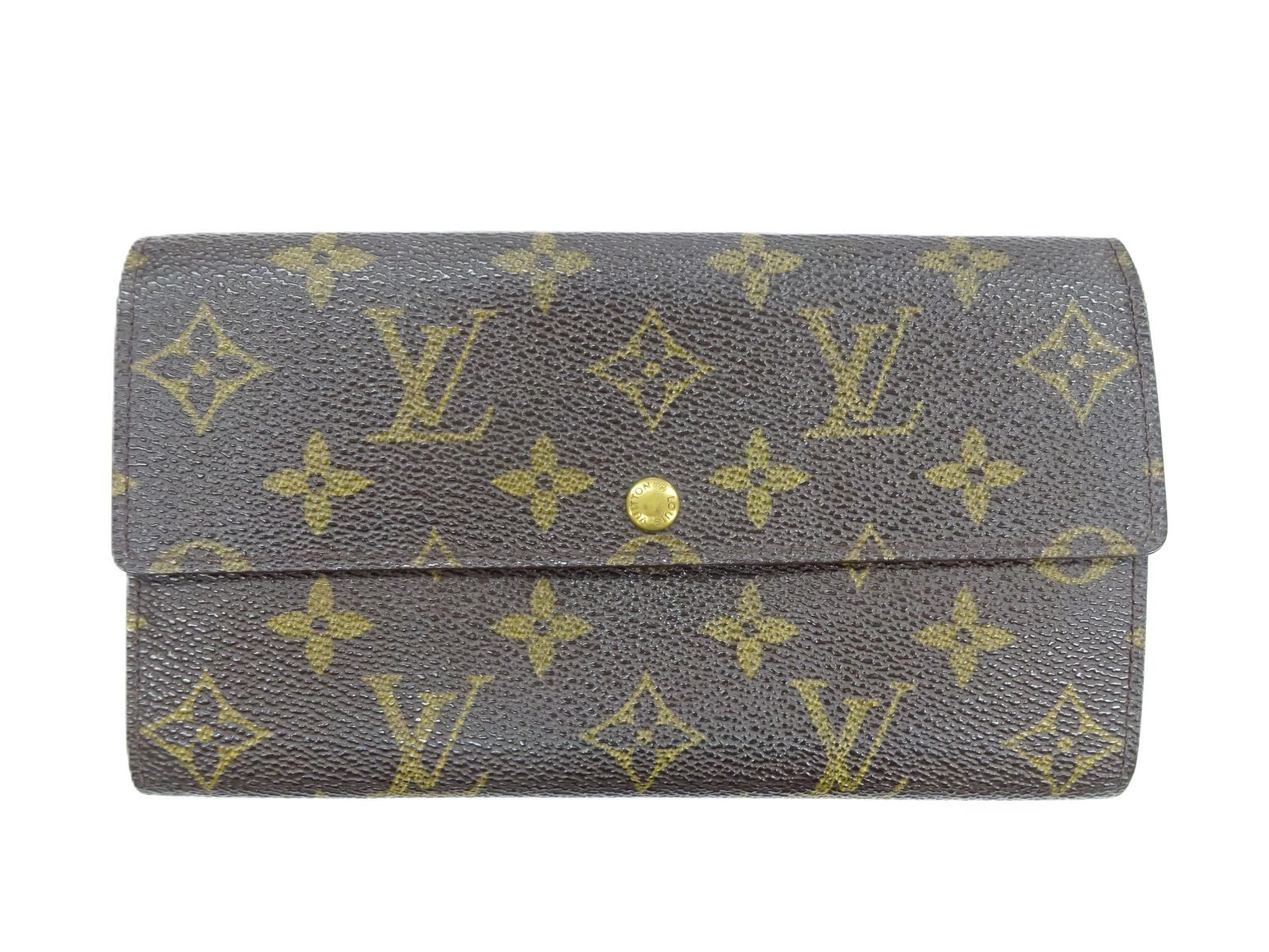 Louis Vuitton ルイヴィトン モノグラム ポルトフォイユ サラ M61734 二つ折り TH0969 長財布