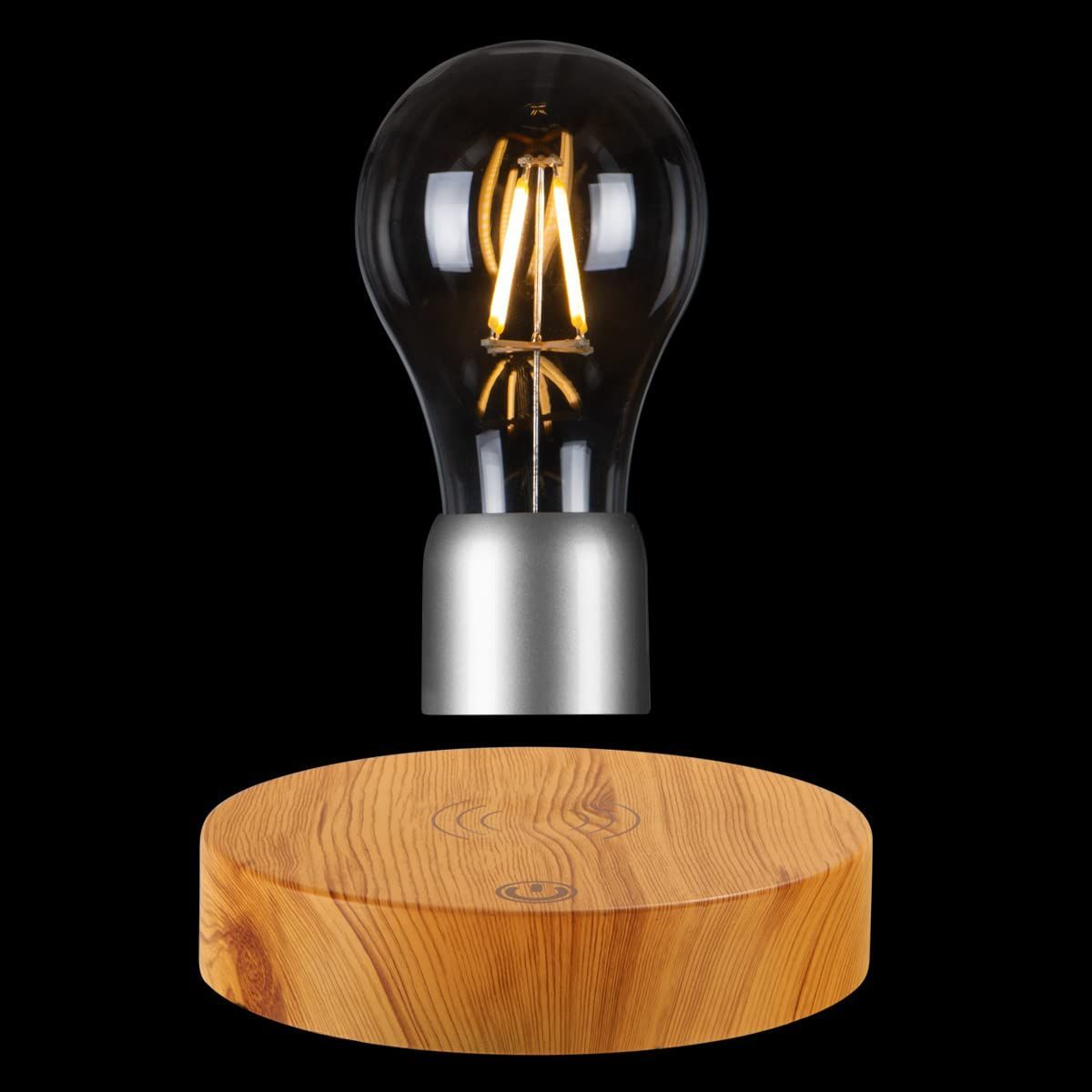 数量 回転するLED電球ランプを浮遊させる 電球を浮遊させる タッチ制御磁気浮上電球夜ライト デスク ランプ ホーム オフィス デコレーション用