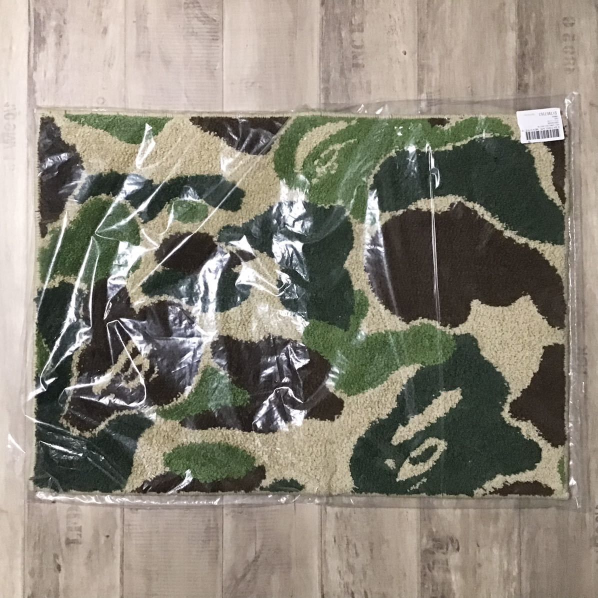 新品 BAPE ABC camo green ラグマット ベイプ ape エイプ - メルカリ