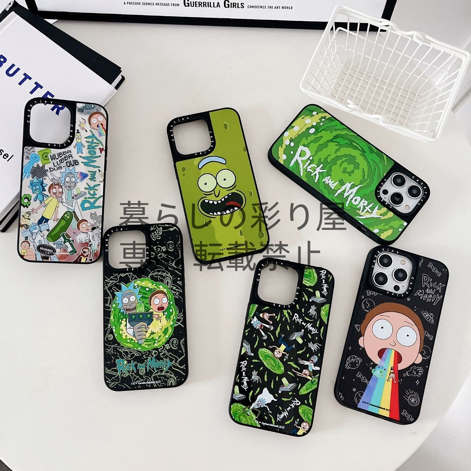 ミラーケースMagSafe対応】ケースティファイ CASETiFY x Rick