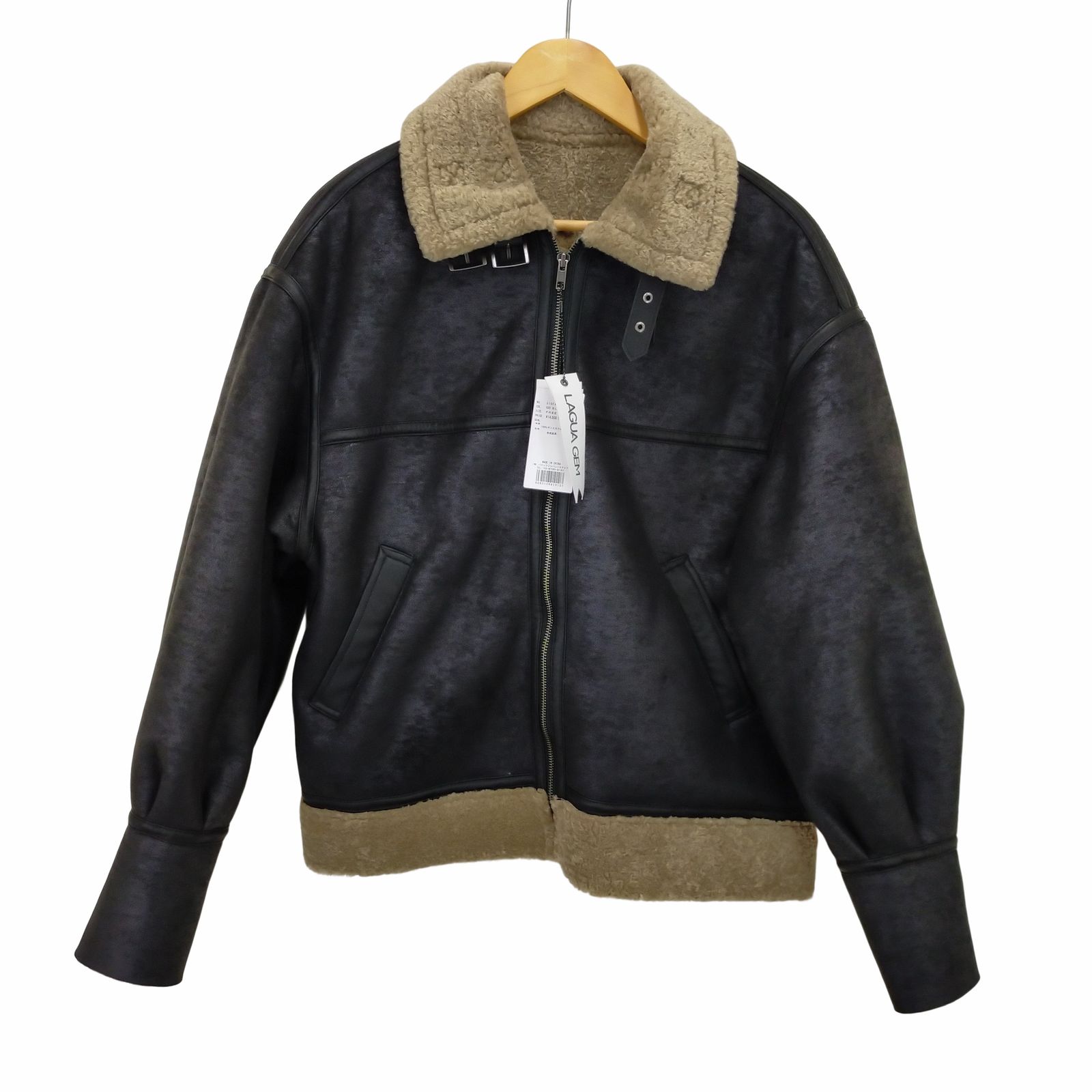 ラグアジェム LAGUA GEM VINTAGE OVER F/MOUTON レディース FREE