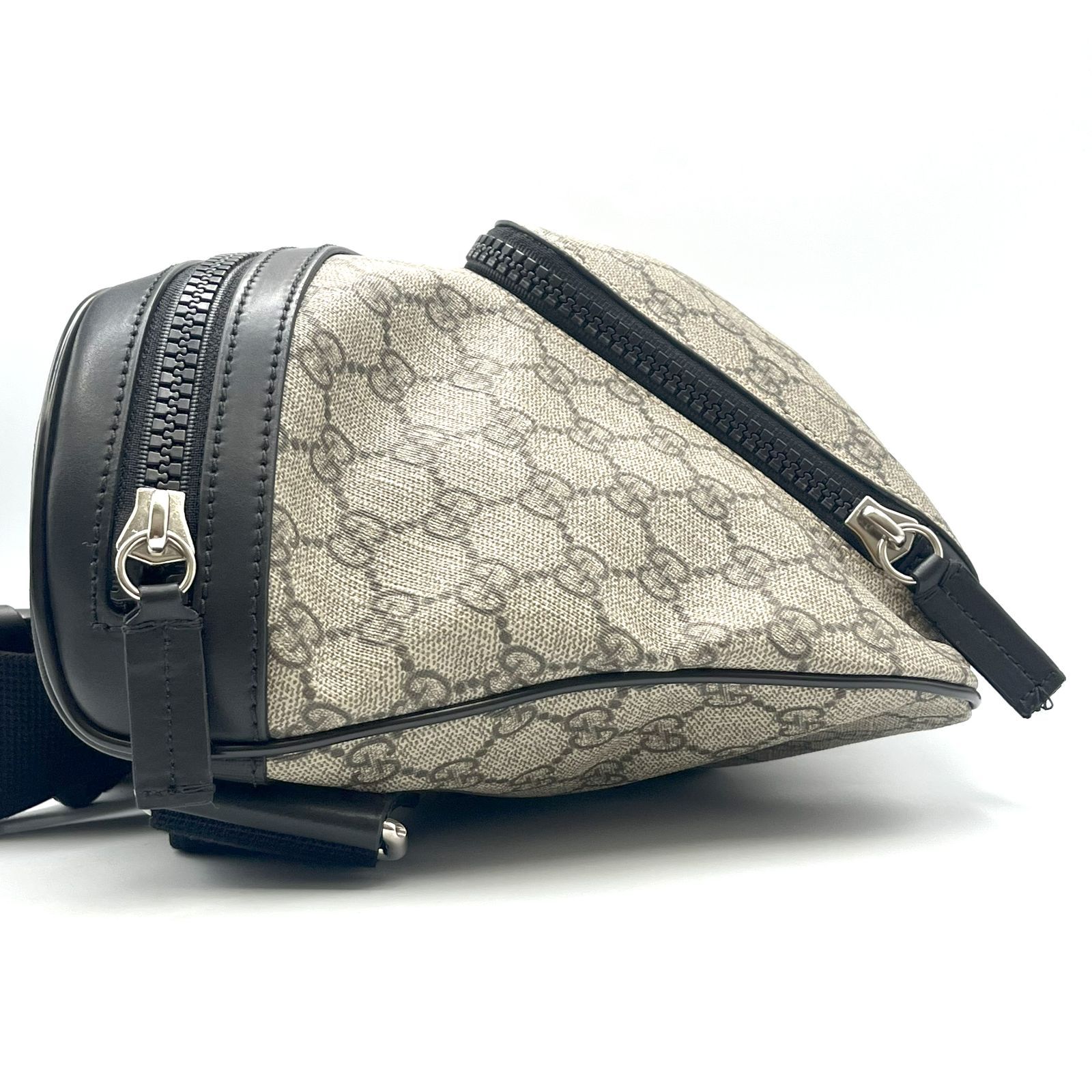 GUCCI GGスプリーム　ボディバッグ　美品 GUCCI グッチ GGスプリーム ウエストバッグ ボディバッグ 523309