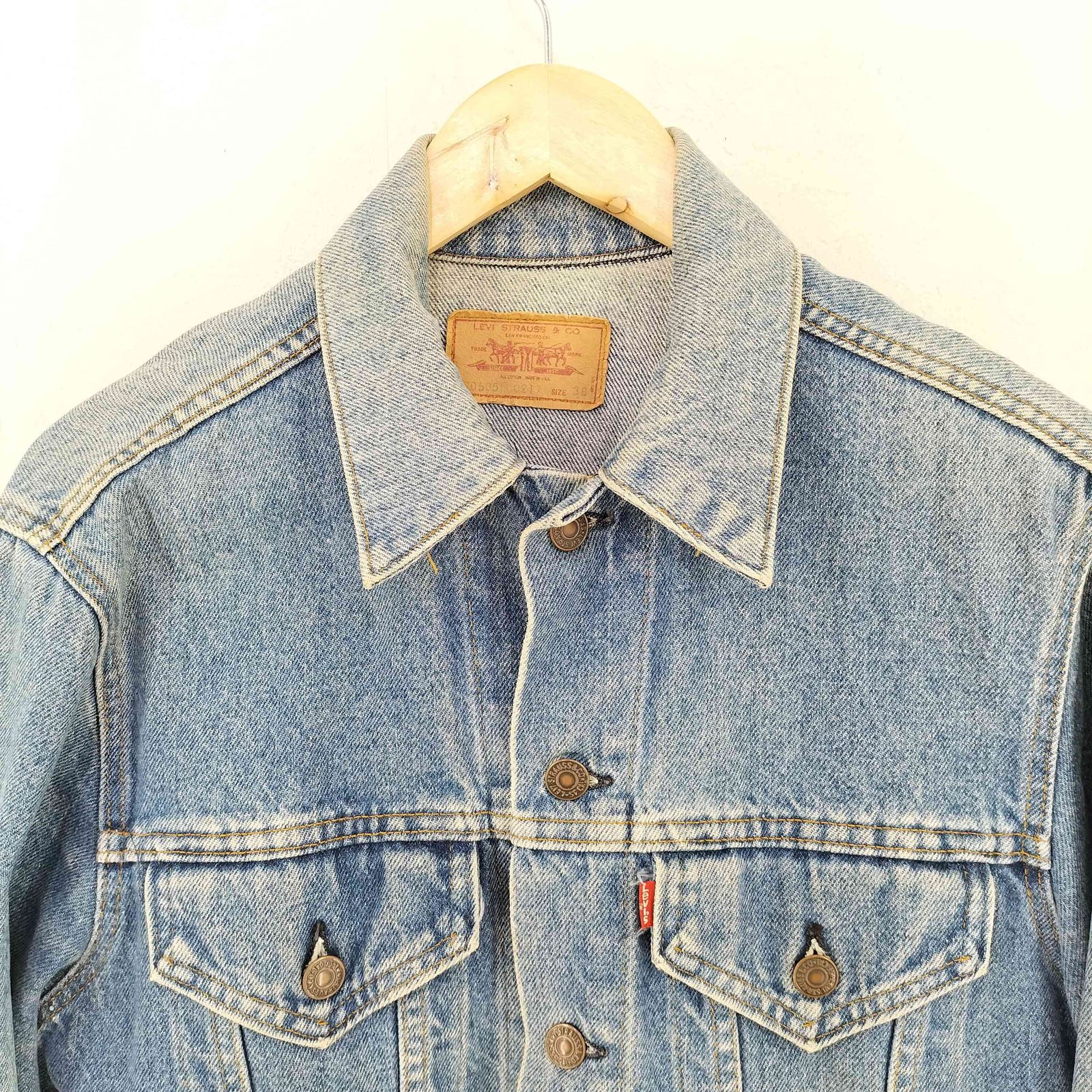 リーバイス Levis USA製 ボタン裏527刻印 70505 0217 デニムトラッカー