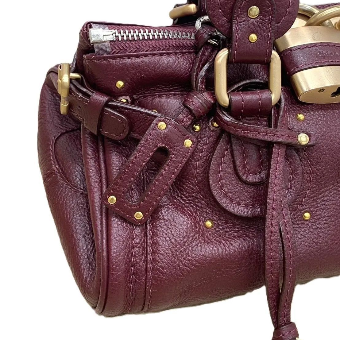 希少カラー　Chloe パディントン　ハンドバッグ 希少カラーChloe パディントンハンドバッグ