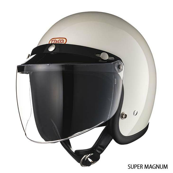 新品 TT&CO. フリップアップシールド クリア ジェットヘルメット