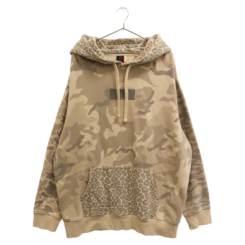 KITH Multi Camo 撃た Hoodie パーカー希少Sサイズ 