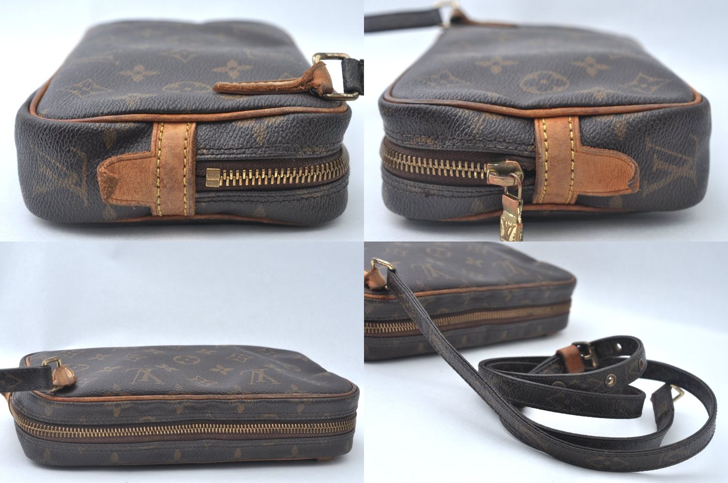 ルイ・ヴィトン ポシェット・マルリーバンドリエール ジャンク品 LOUIS