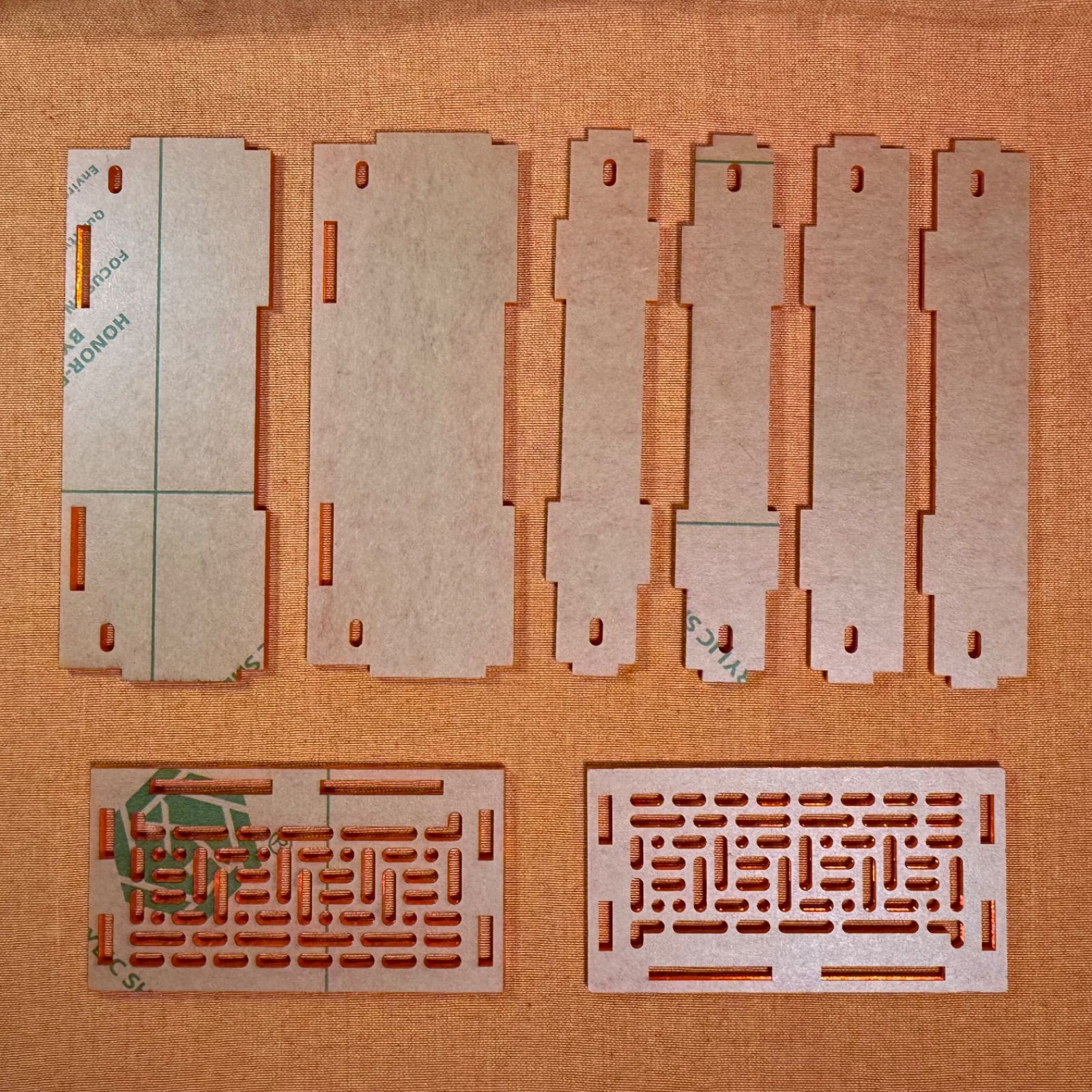 Takazudo Modular: モジュラーケース zudo-block-40: Orange-A