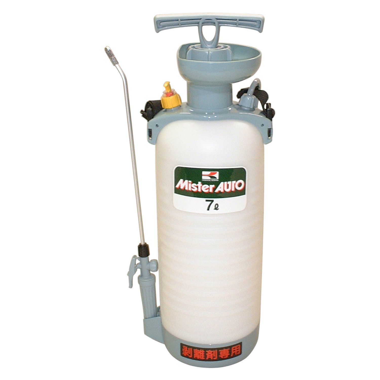 工進 KOSHIN 蓄圧式 噴霧器 タンク 7L ミスターオート HS-701WH 1段 ノズル 噴口 1個 Wピストン 剥離剤 散布