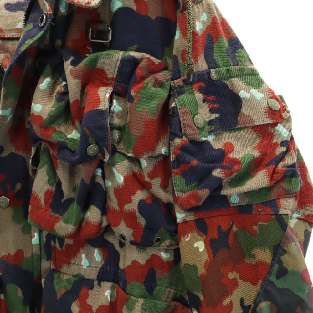 スイス軍 70s ヴィンテージ M60 アルペンカモ 長袖 ミリタリー