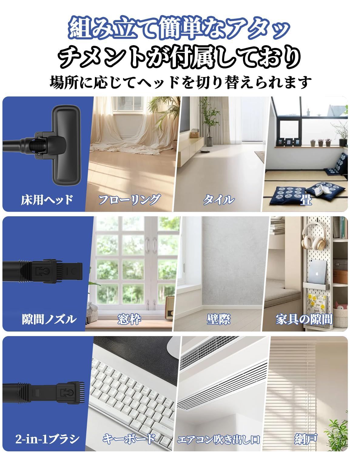 掃除機 コード式 38KPa強力吸引 5M電源コード Verslife C8PRO 1.1kg超