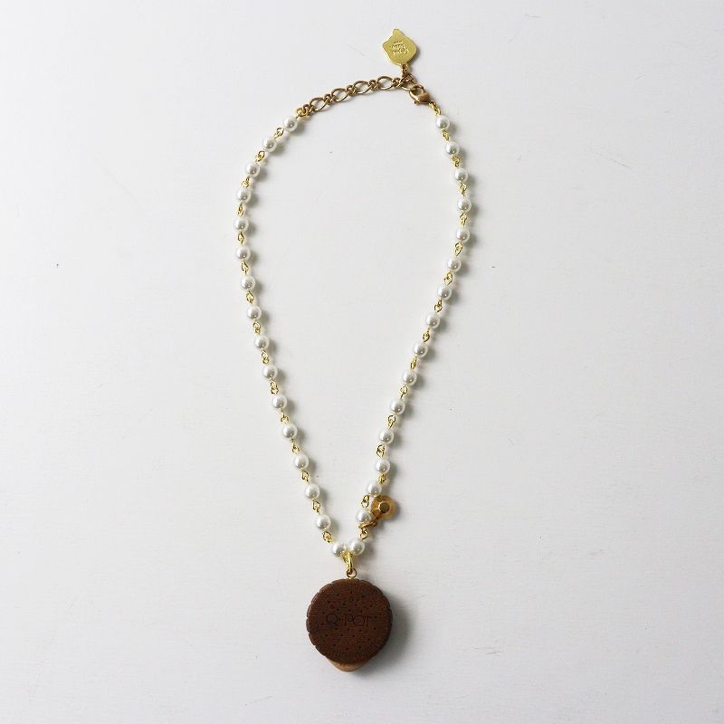 希少アイテム 美品 キューポット Q-pot ブラックココア ビスケット