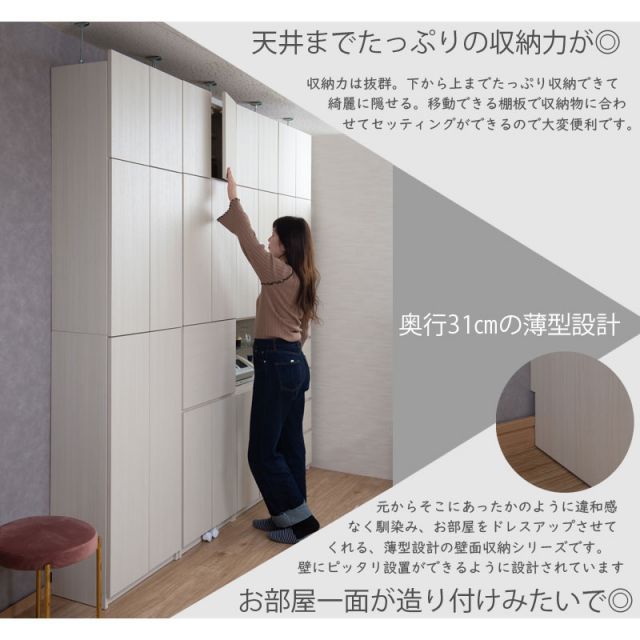 Hills 薄型壁面収納