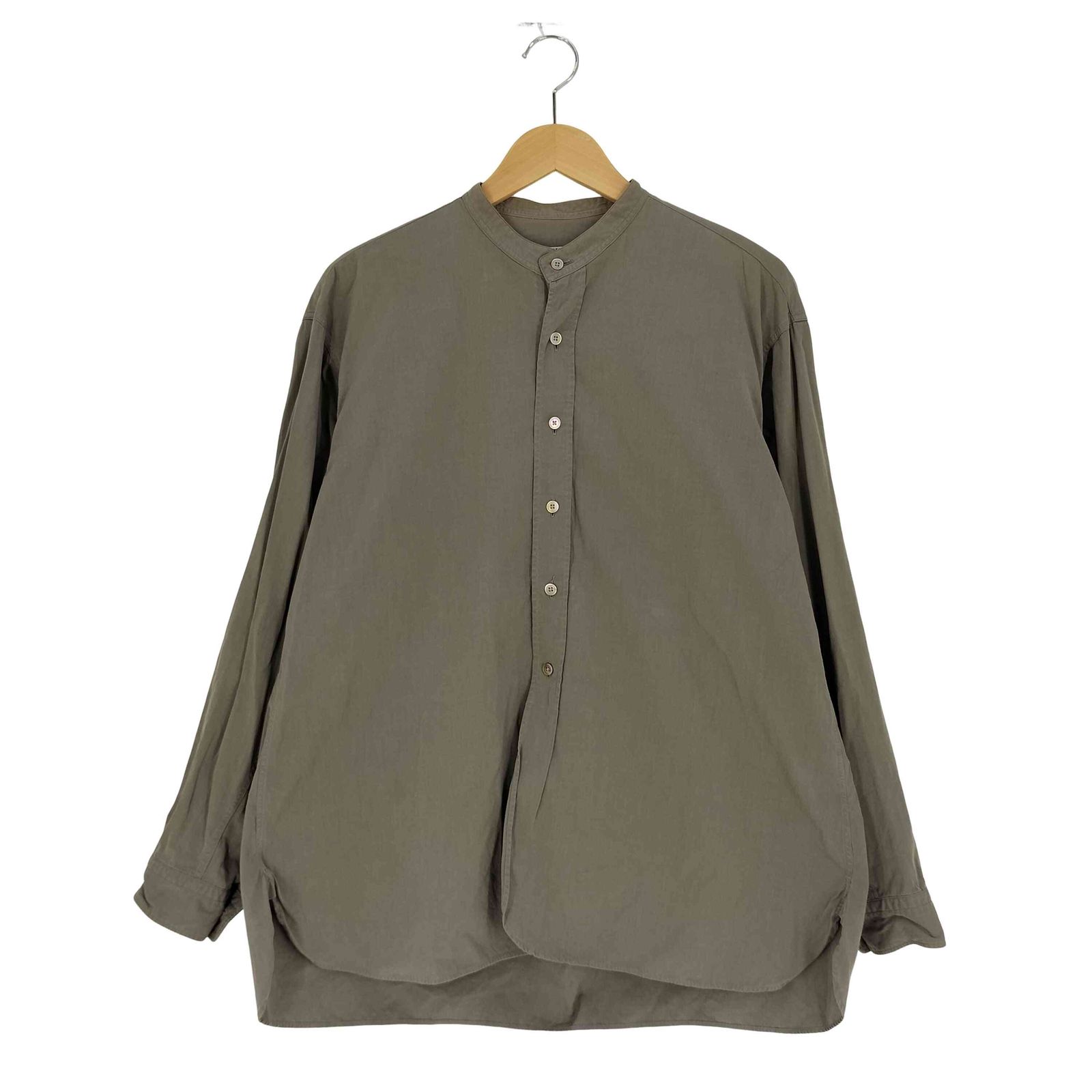 ラキネス RAKINES TRINITY CHAMBRAY CLOTH バンド シャツ メンズ JPN 2
