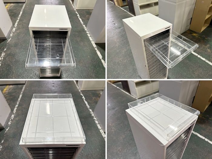 ナカバヤシ クリアトレーキャビネット１８段