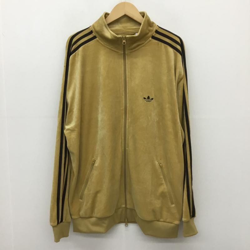 adidas アディダス ジャケット 上着 ジャケット ブレザー JM2270 Velour TRACKTOP ベロア トラックジャケット