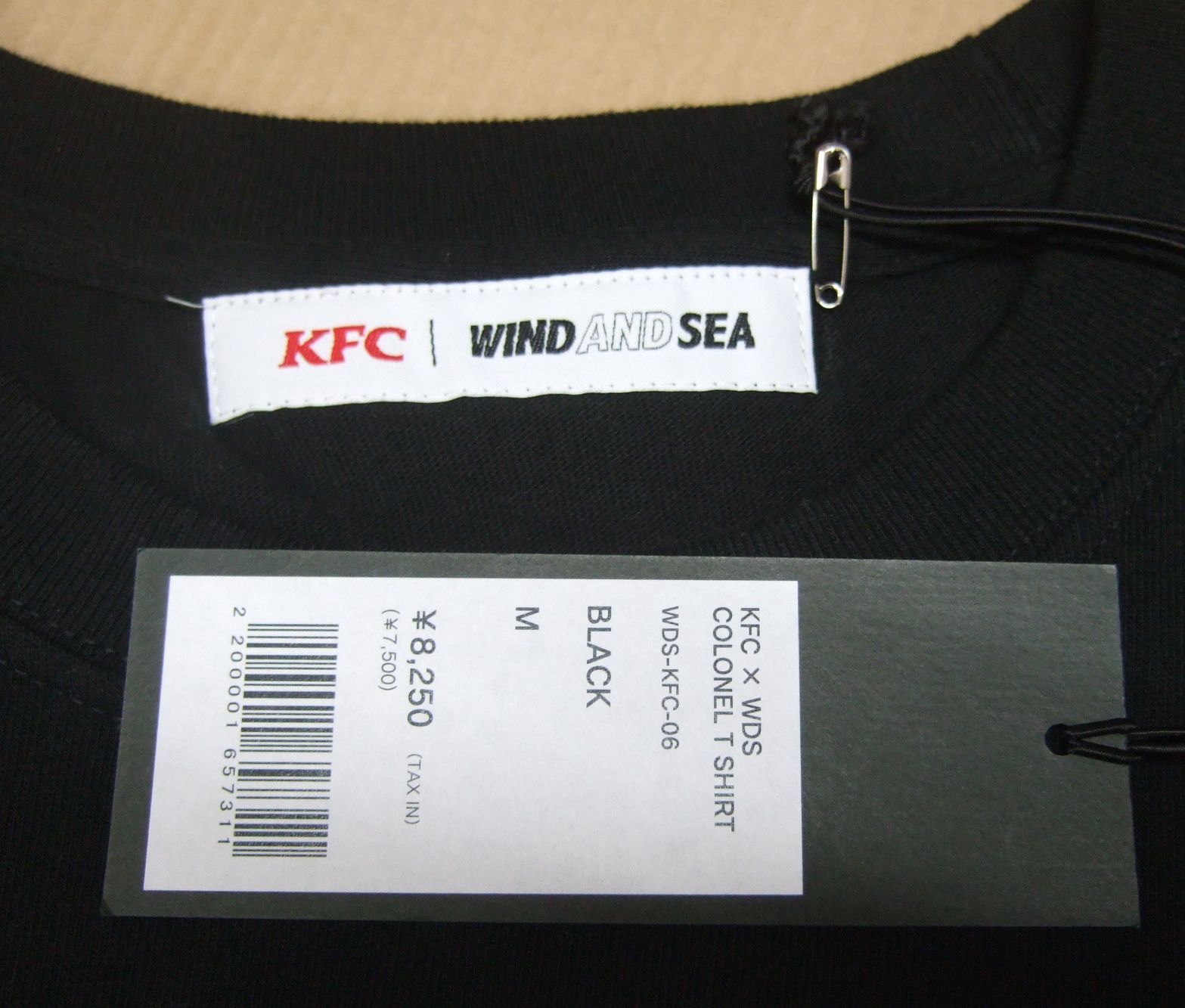 WIND AND SEA × KFC ケンタッキーフライドチキン プリントT
