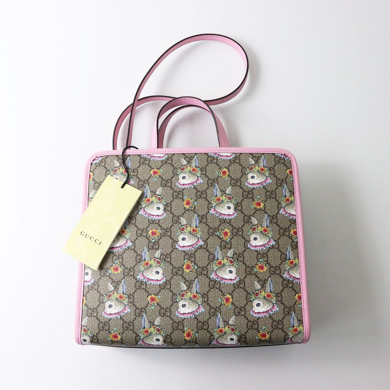 極美品 グッチ GUCCI 630542 チルドレンズ ヒグチユウコ GGスプリーム 