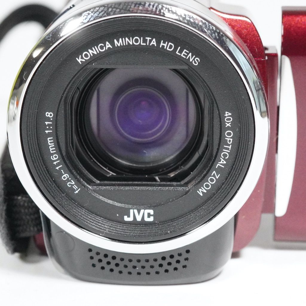 JVC Victor Everio GZ-E117-R レッド JVC Everio GZ-E117 Red Digital High Definition Video Camera