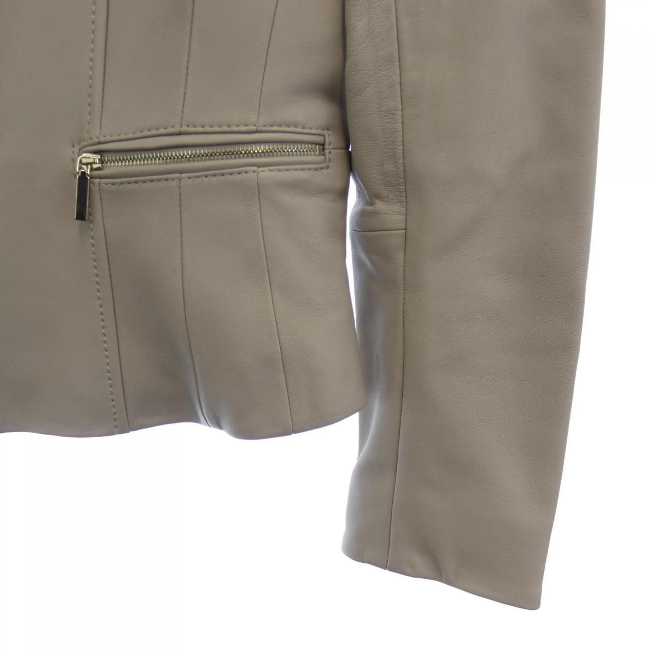 SUNTORY BOSS】B-3/ムートンジャケット/牛革 リアルレザー/XL レザー