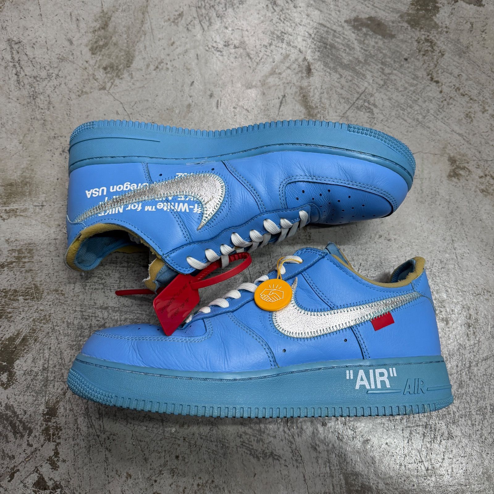 Off-White Nike Air Force 1 Low MCA University Blue コラボ オフ 