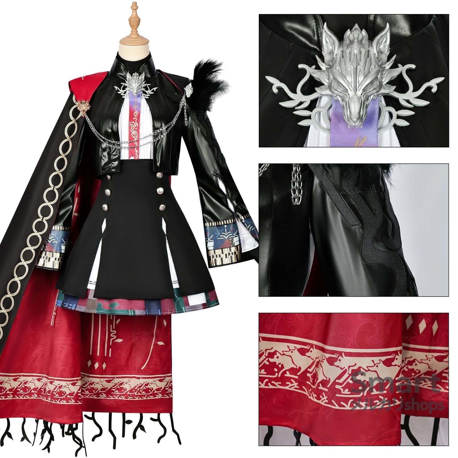 コスプレ 衣装 明日方舟 ラプランド 異格 荒蕪 ゲーム アニメ キャラクター 仮装 舞台 コスチューム レディース M251017-1