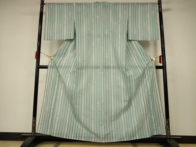 平和屋着物○日本工芸会正会員 中儀延 加賀小紋 江戸小紋 楓