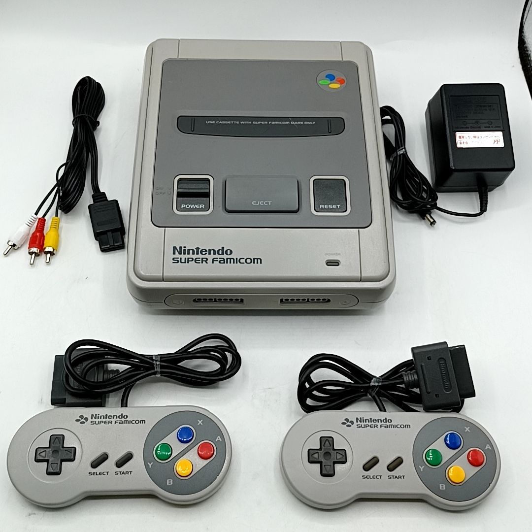 動作品 任天堂 スーパーファミコン 1Chip-03 本体一式セット