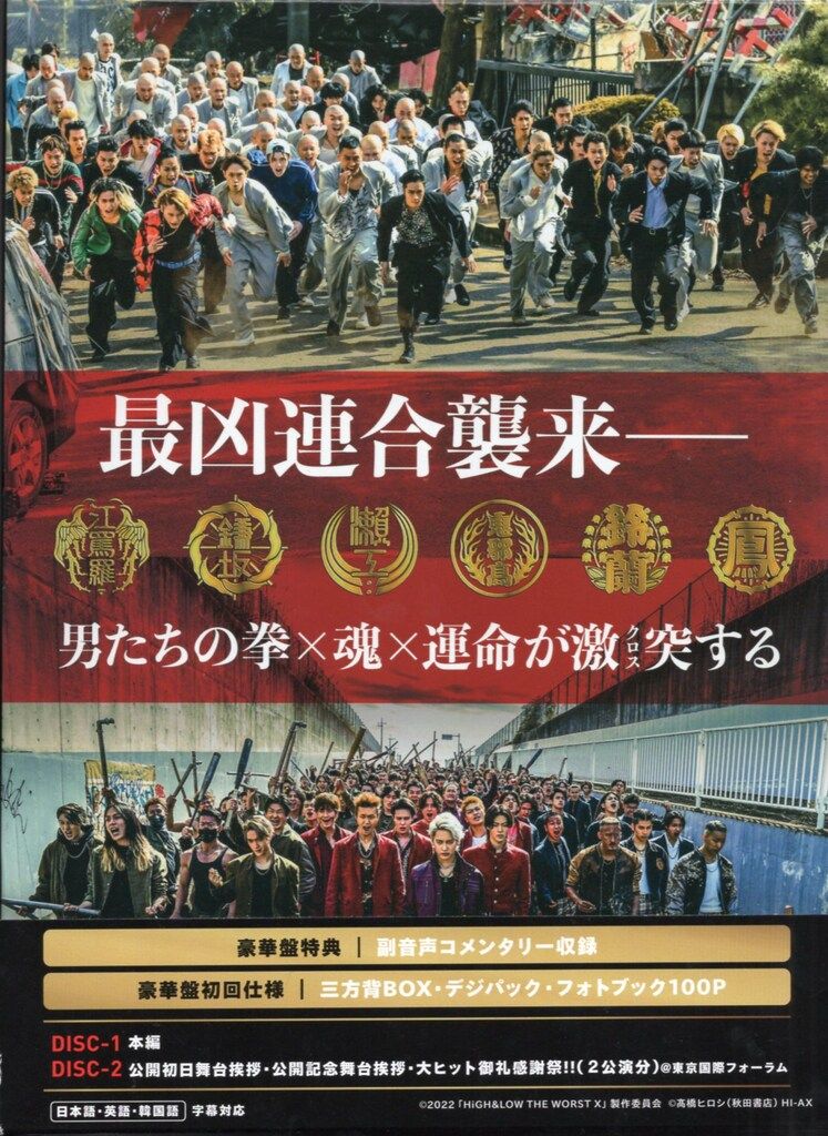 「HIGH&LOW THE WORST X」 初回豪華盤DVDセット 811sPmcOkgL._UF350,350_QL50_.jpg