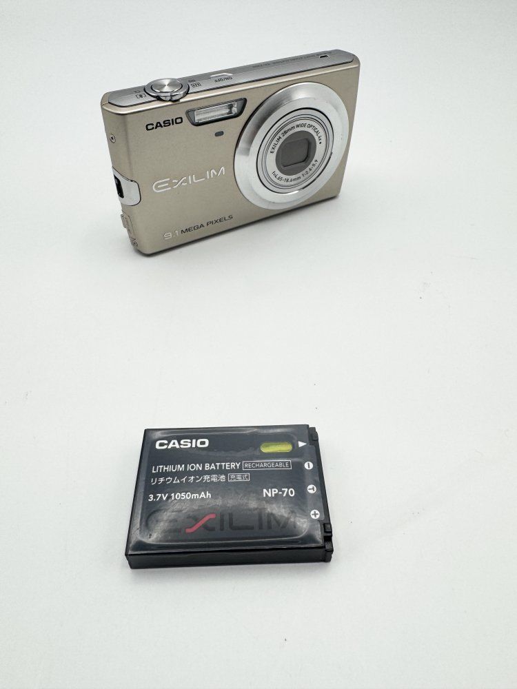 中古 CASIO デジタルカメラ EXLIM ZOOM EX-Z250 ゴールド EX
