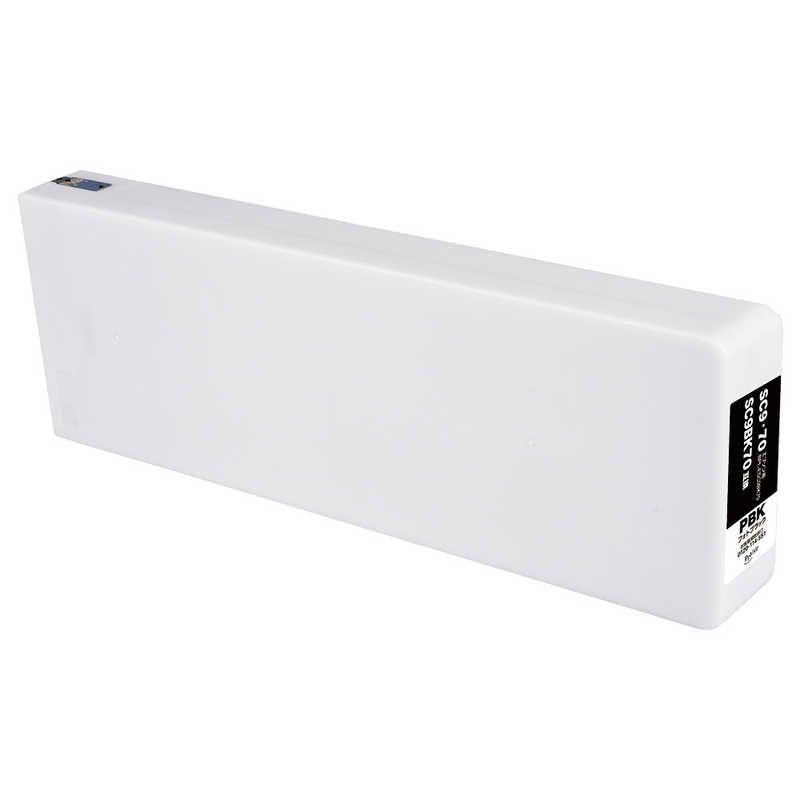 【新品 未使用 未開梱】 プレジール　互換プリンターインク ［エプソン SC9BK70］ フォトブラック 　BPL-ESC9BK70