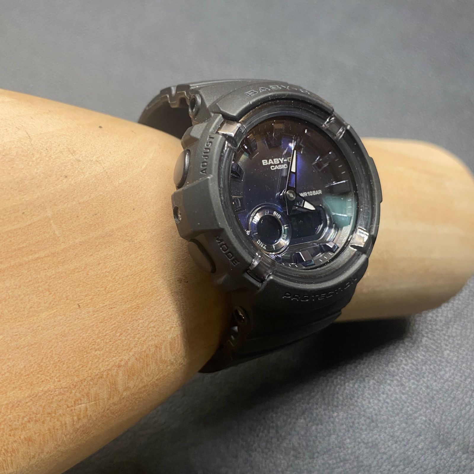Baby-G ブラック アナログ腕時計 カシオ CASIO BGA-280 baby-G アナデジ レディース 腕時計