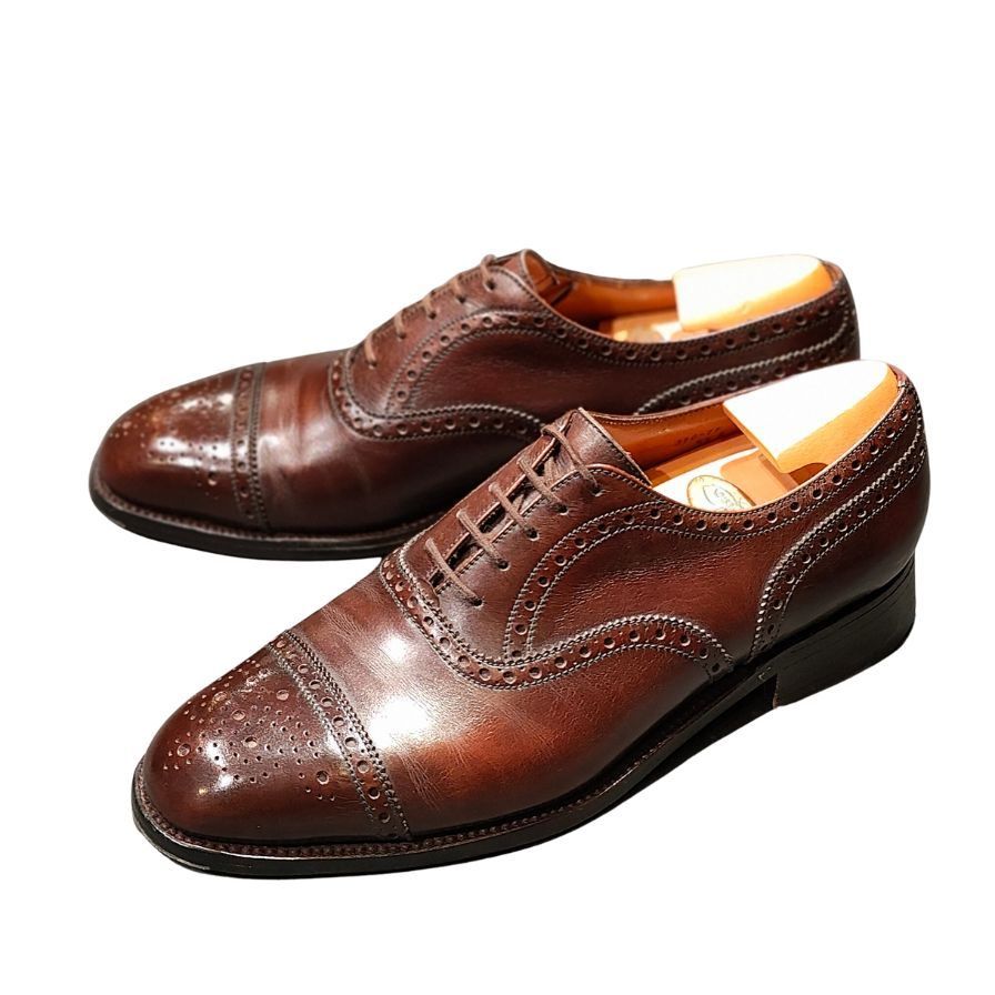 ジェイエムウエストン レザーシューズ セミブローグ 310 【LA】【中古】