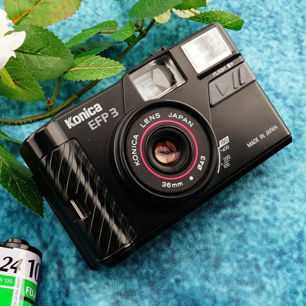 完動品◇並品◇ KONICA コニカ EFP 3 レトロな簡単操作のフィルム