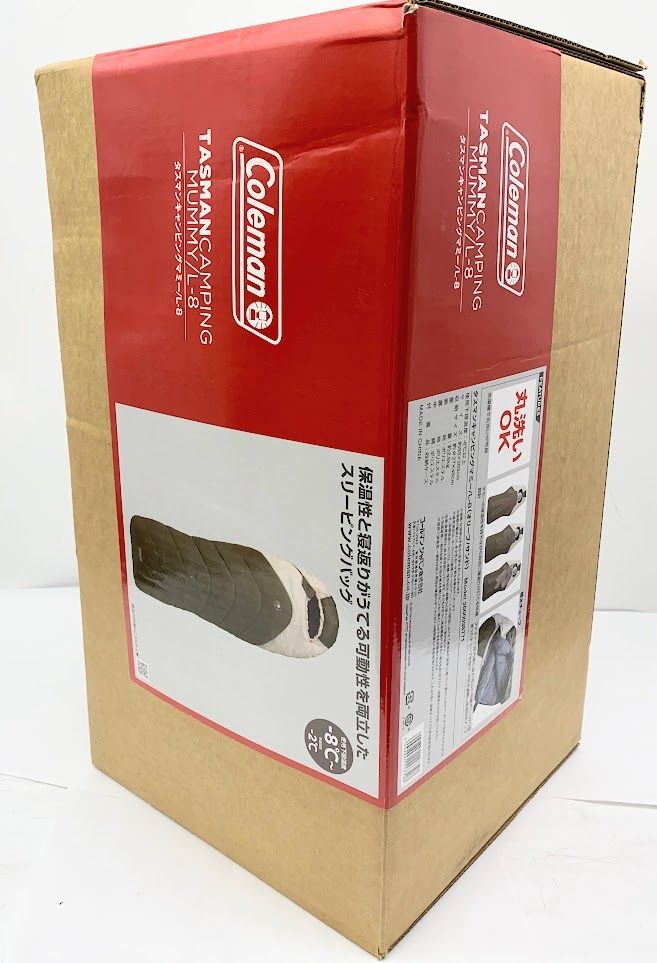 Coleman タスマンキャンピングマミーL-8 寝袋 二個セット Coleman