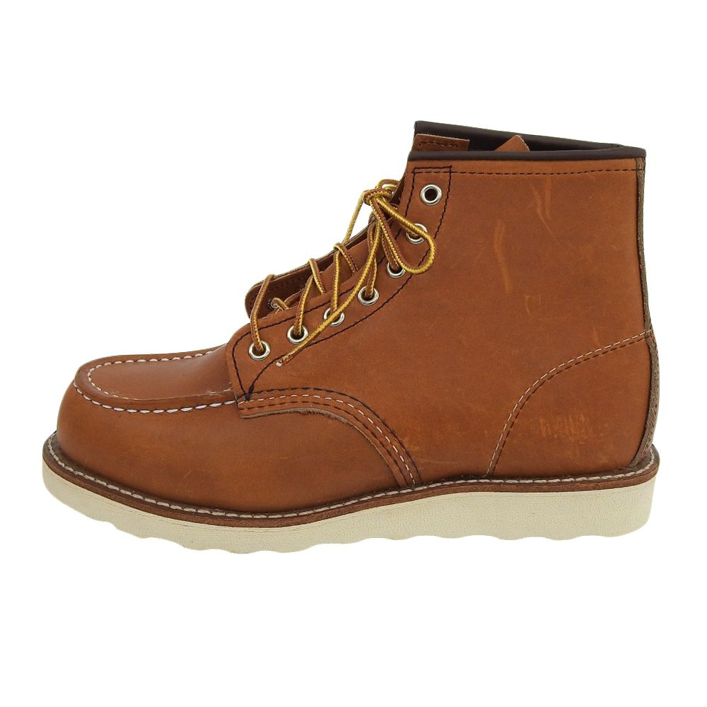 未使用 Red Wing レッドウィング 875 6inch Classic Moc アイリッシュセッター ワークブーツ サイズ7 1/2E 25.5cm ブラウン メンズ 古着 中古 USED